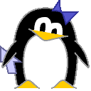 Penguin holding mouse cursor